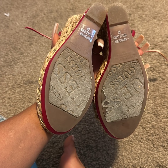 Guess pink wedges - Picture 8 of 11